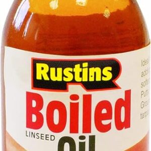 Rustins Linseed Oil Boiled 125ml - Wood Finishing Oil